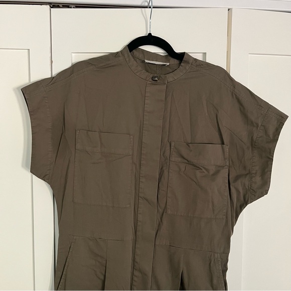 Everlane Easy Workwear Jumpsuit - Olive Green Medium - Picture 2 of 6